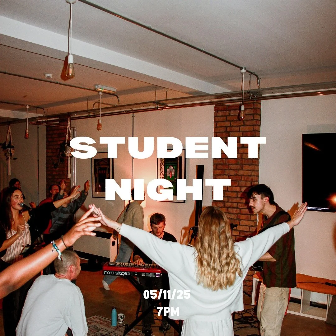 Our next student night is next Wednesday!

See you at 7pm at Trinity for free food followed by worship, prayer &amp; hearing from scripture as we go all in on following Jesus 🔥