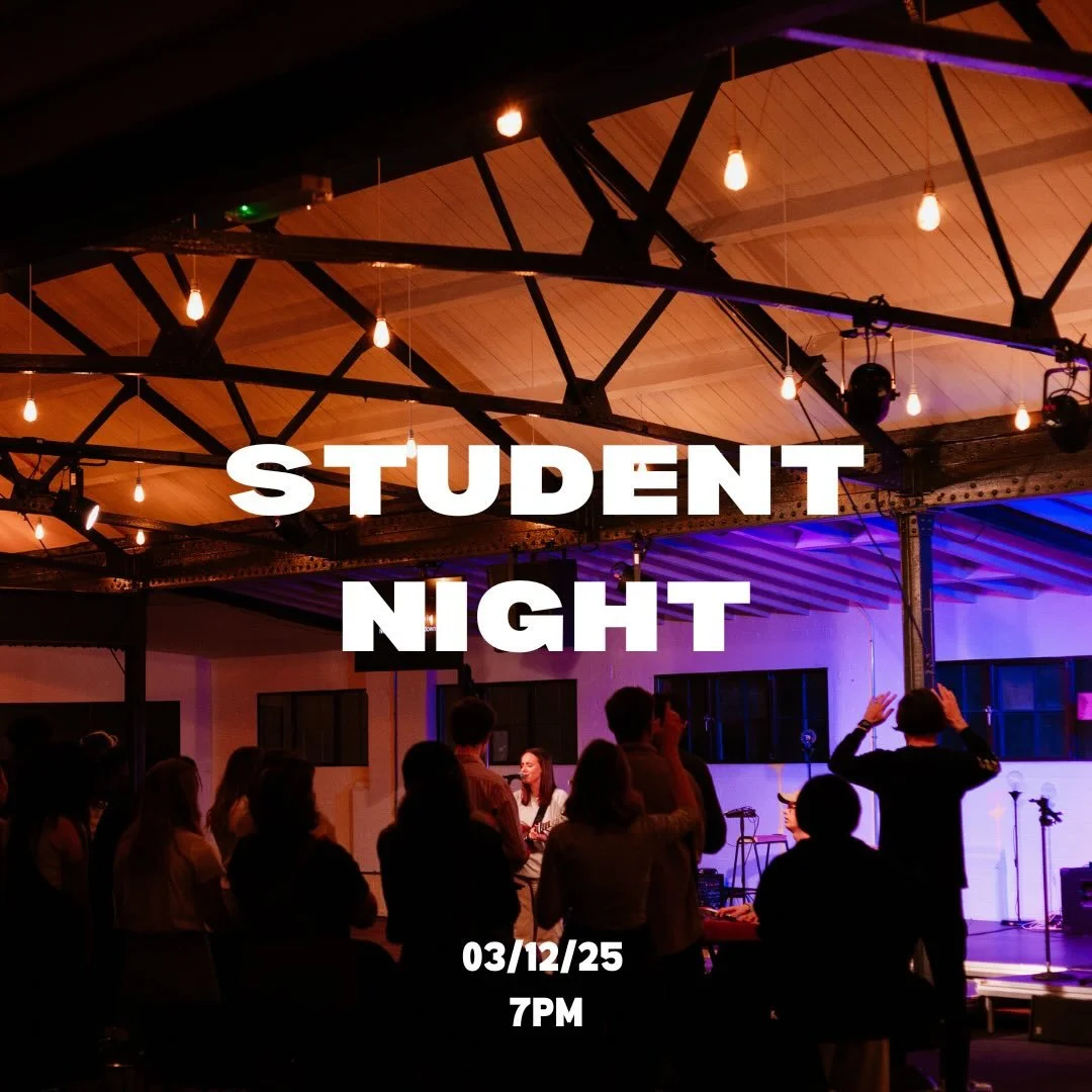 It&rsquo;s the last one of the term - can you believe it!?

Join us as a student community downstairs at Trinity for dinner and family time, followed by worship, teaching from the bible, and prayer! Whether this is your first student night or your 10