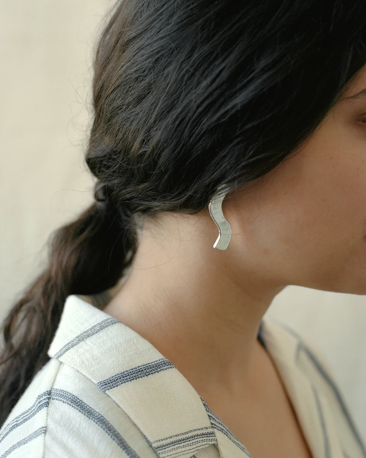 aeand studio limited edition wave earrings