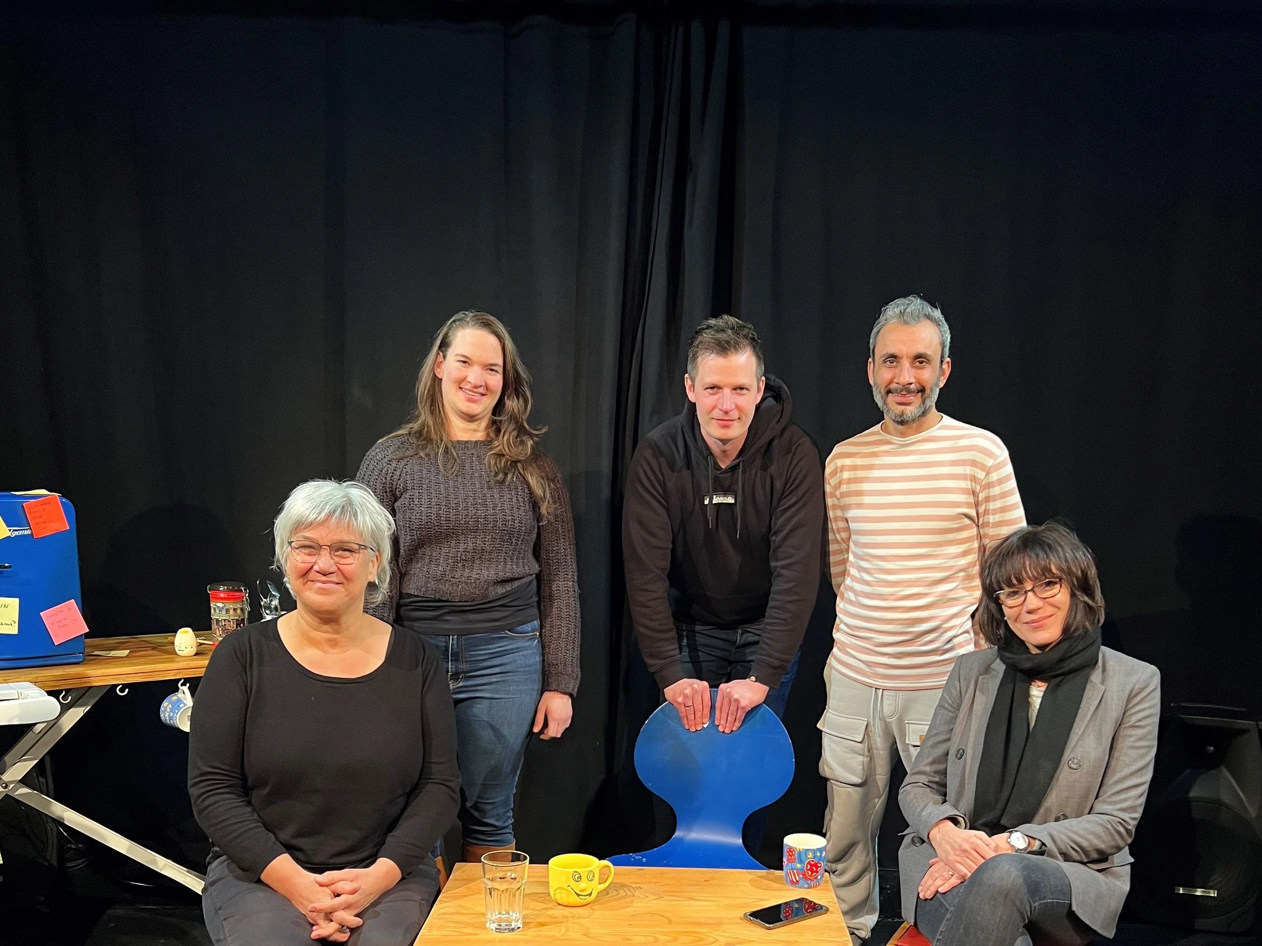 RIAS Bayern zu Gast bei TACHELES-Proben