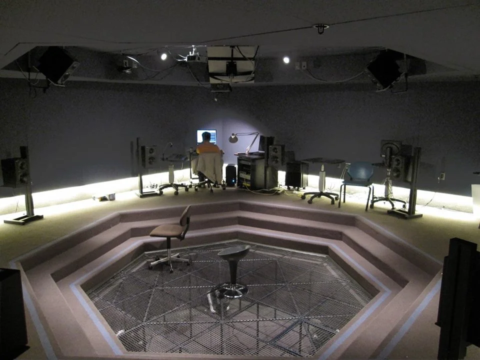 CCRMA’S Listening Room with 360-degree speaker array