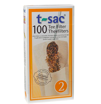 T-Sac Set of 100 Tea Filter Bags