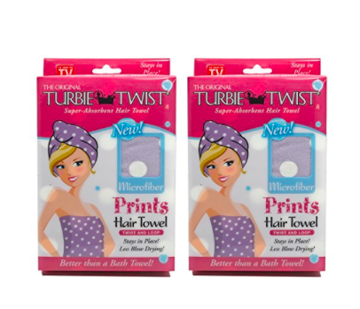 Turbie Twist Microfiber Super Absorbent Hair Towel