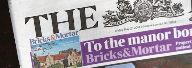 The Times "Bricks and Mortar" May 23 2014