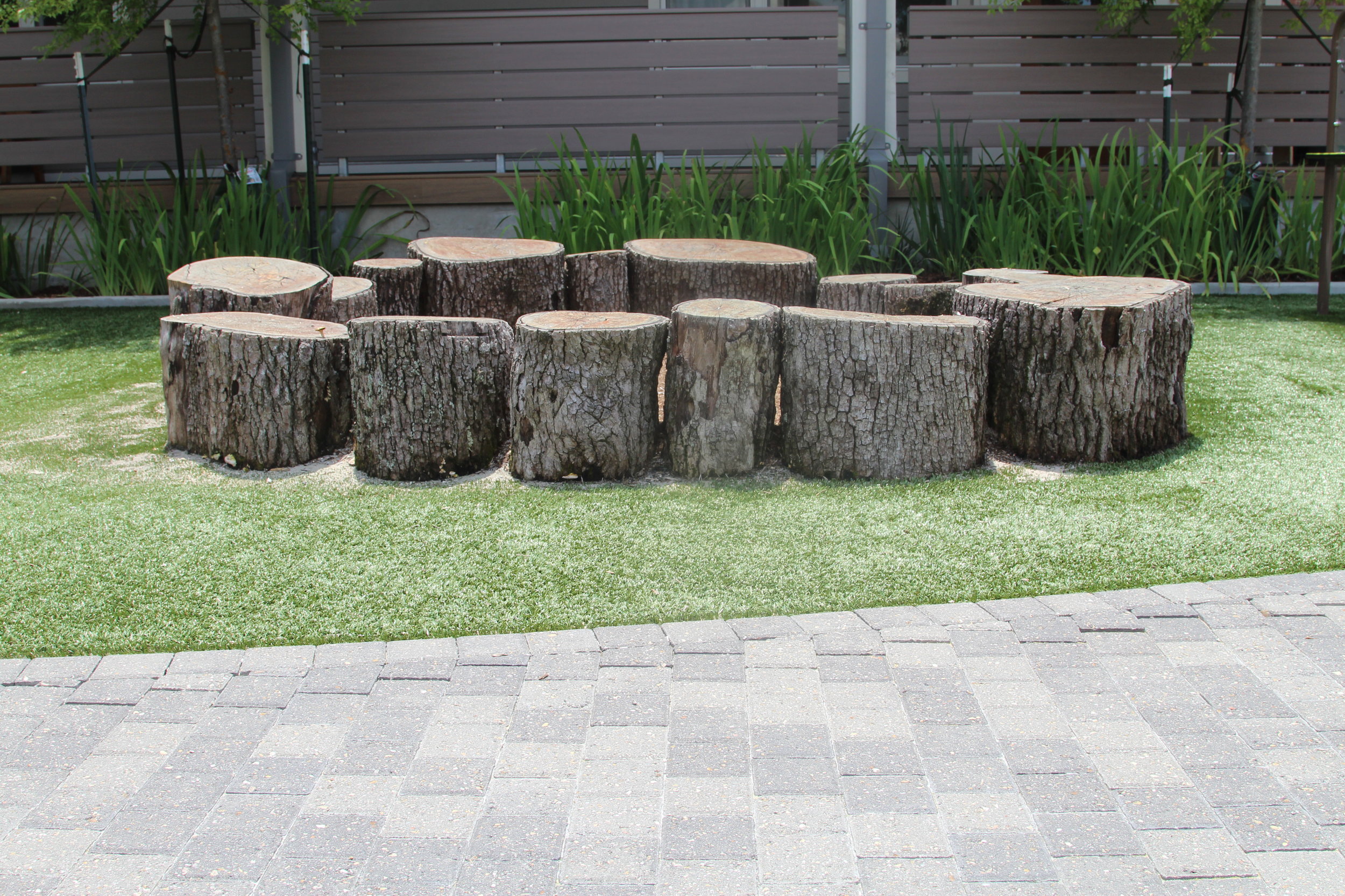 Turf Grass Installation New Orleans School