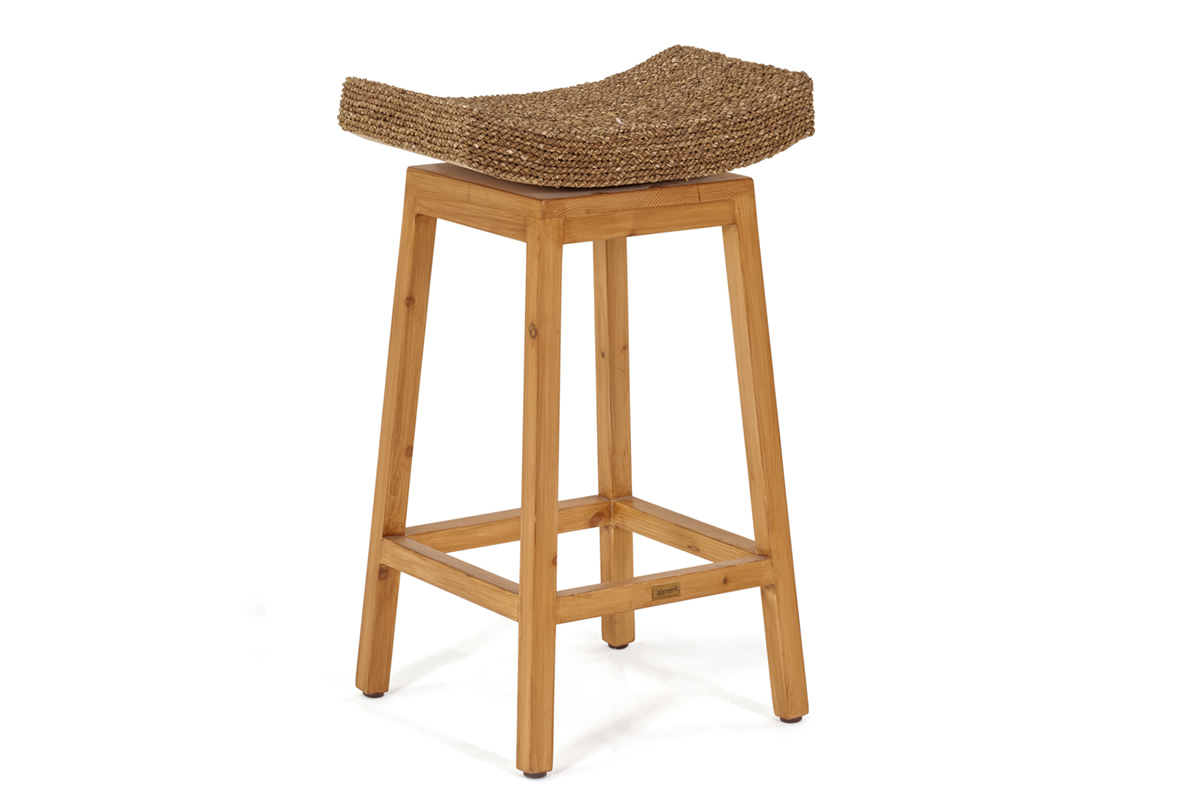 bamboo bar stool