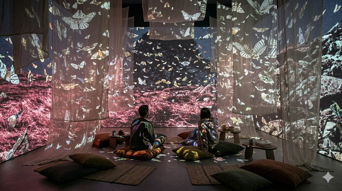 Small room/visitor centre experience