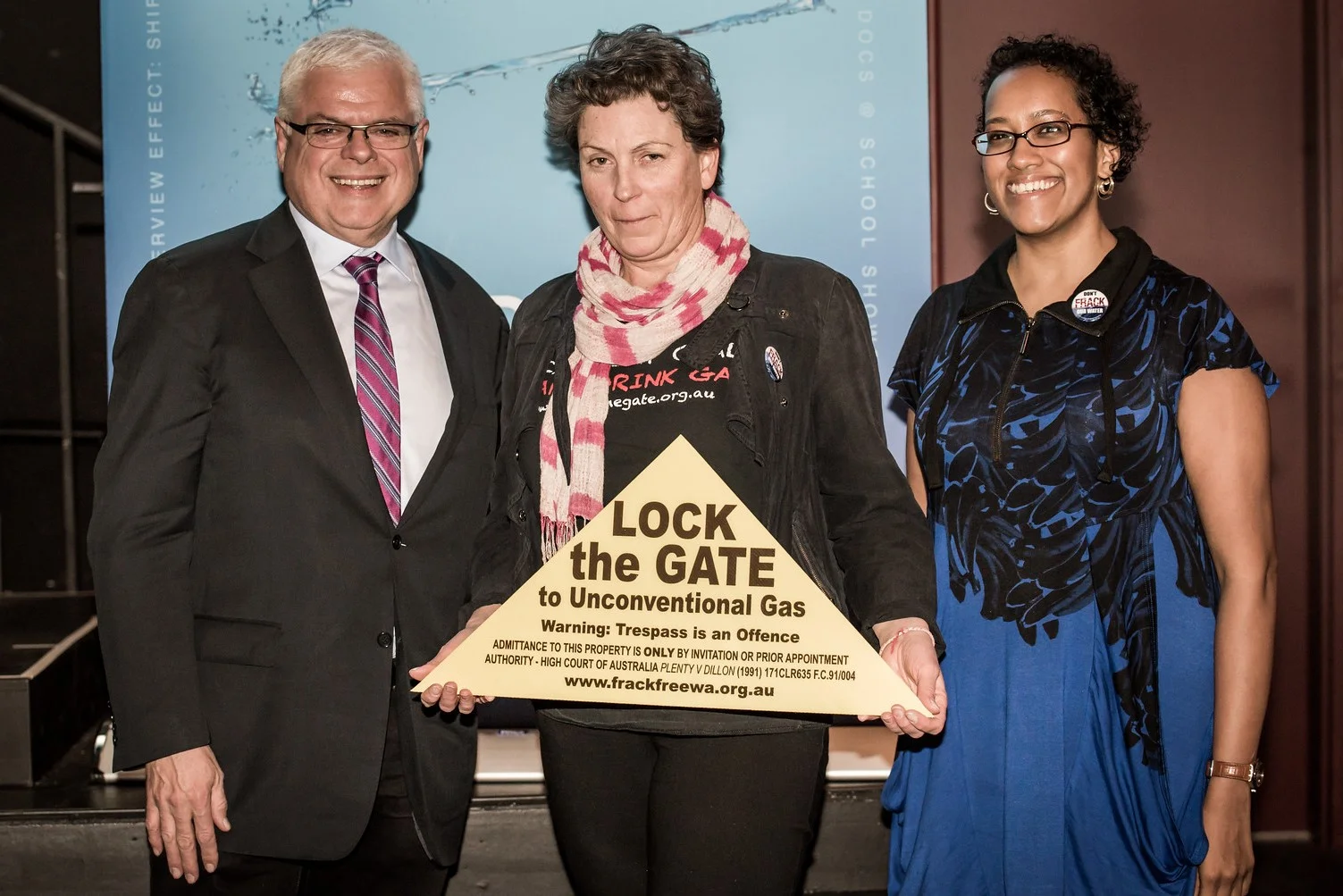 There was a lively panel discussion with MPP Peter Tabuns, filmmaker Jane Hammond, and Tara Seucharan of the Council of Canadians-Toronto Chapter.