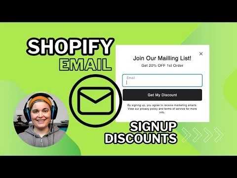 Shopify Email Setup - Email Popup with Discount - FREE apps