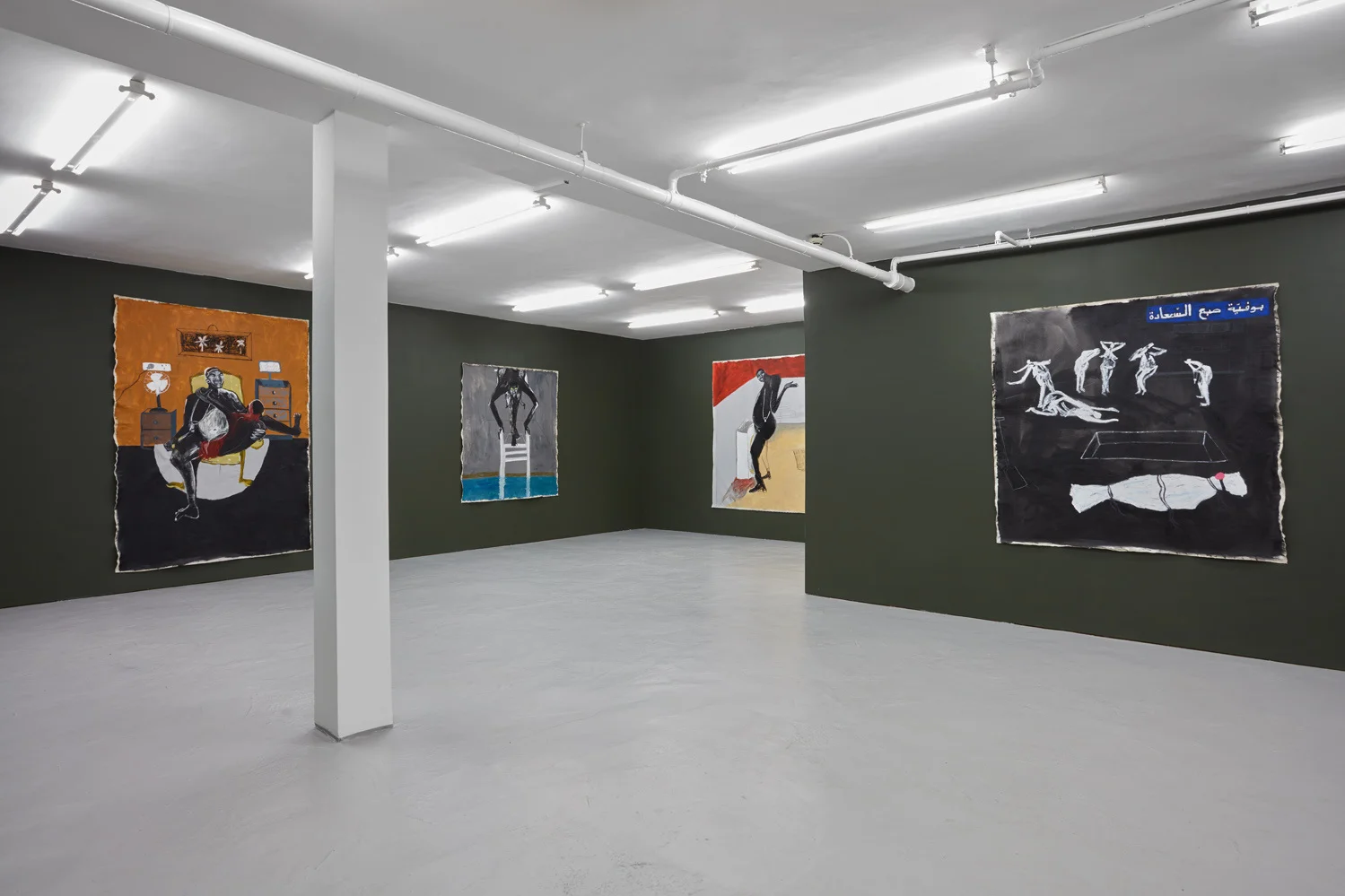 Installation view 3 Shadi Al-Atallah ‘Fuck, I’m stuck!’ J HAMMOND PROJECTS London 2019 low res.jpg