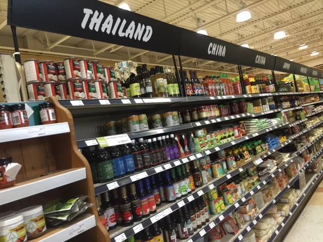 This section is by country which makes cooking so easy.
