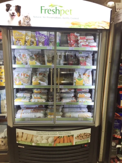 Fresh, organic food for those fury animals in our lives.