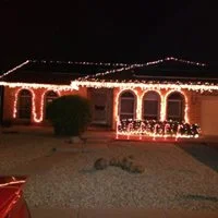  Every Christmas we decorate a group home somewhere in the Phoenix area - the residents love it and we have a great time bringing Christmas cheer.    
