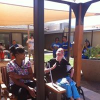  This is the first wheelchair we built for Hacienda Healthcare - it was an instant hit! 