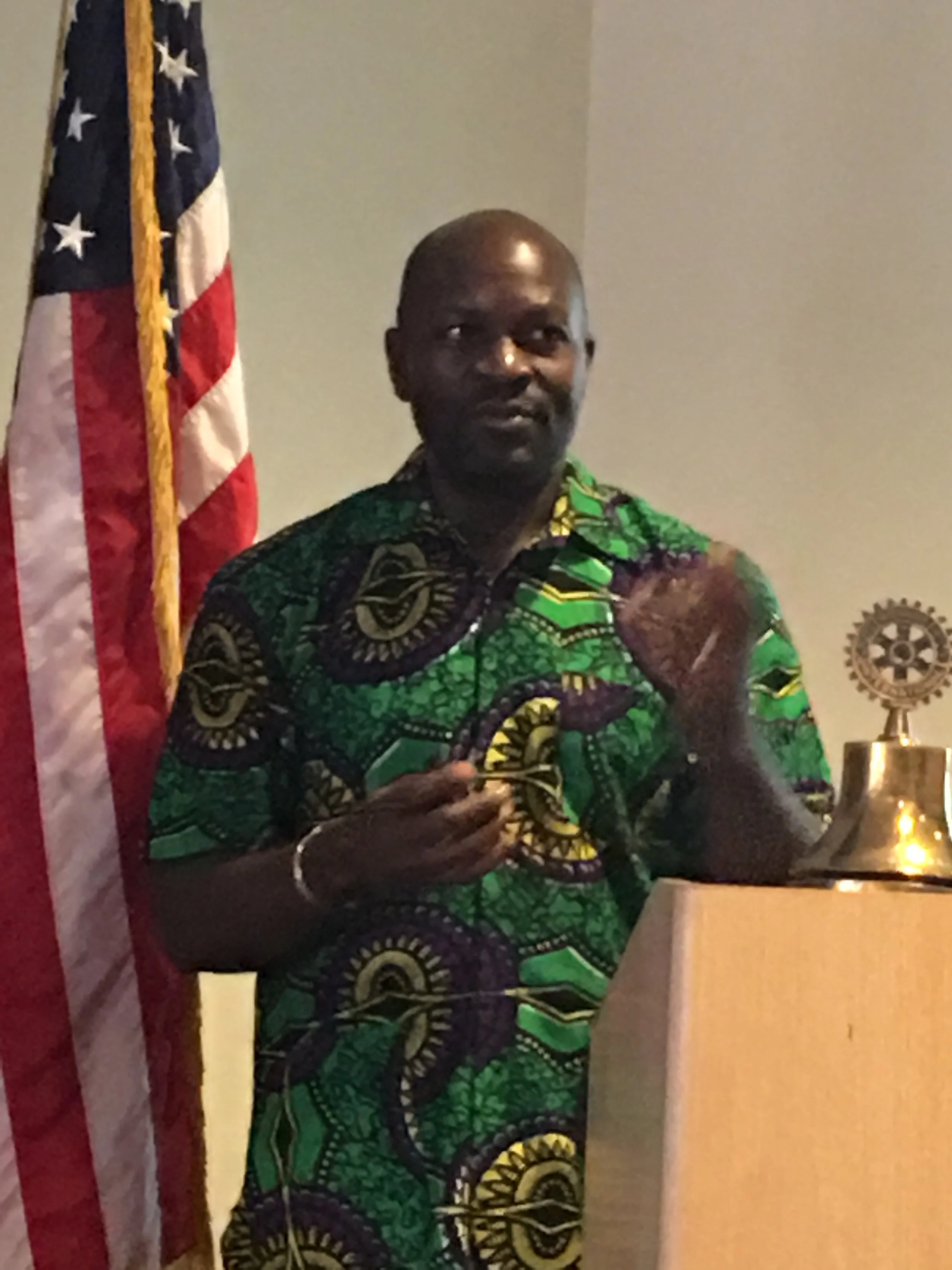 Twesigye Jackson Kaguri, Executive Director of the Nyaka AIDS Orphans Project