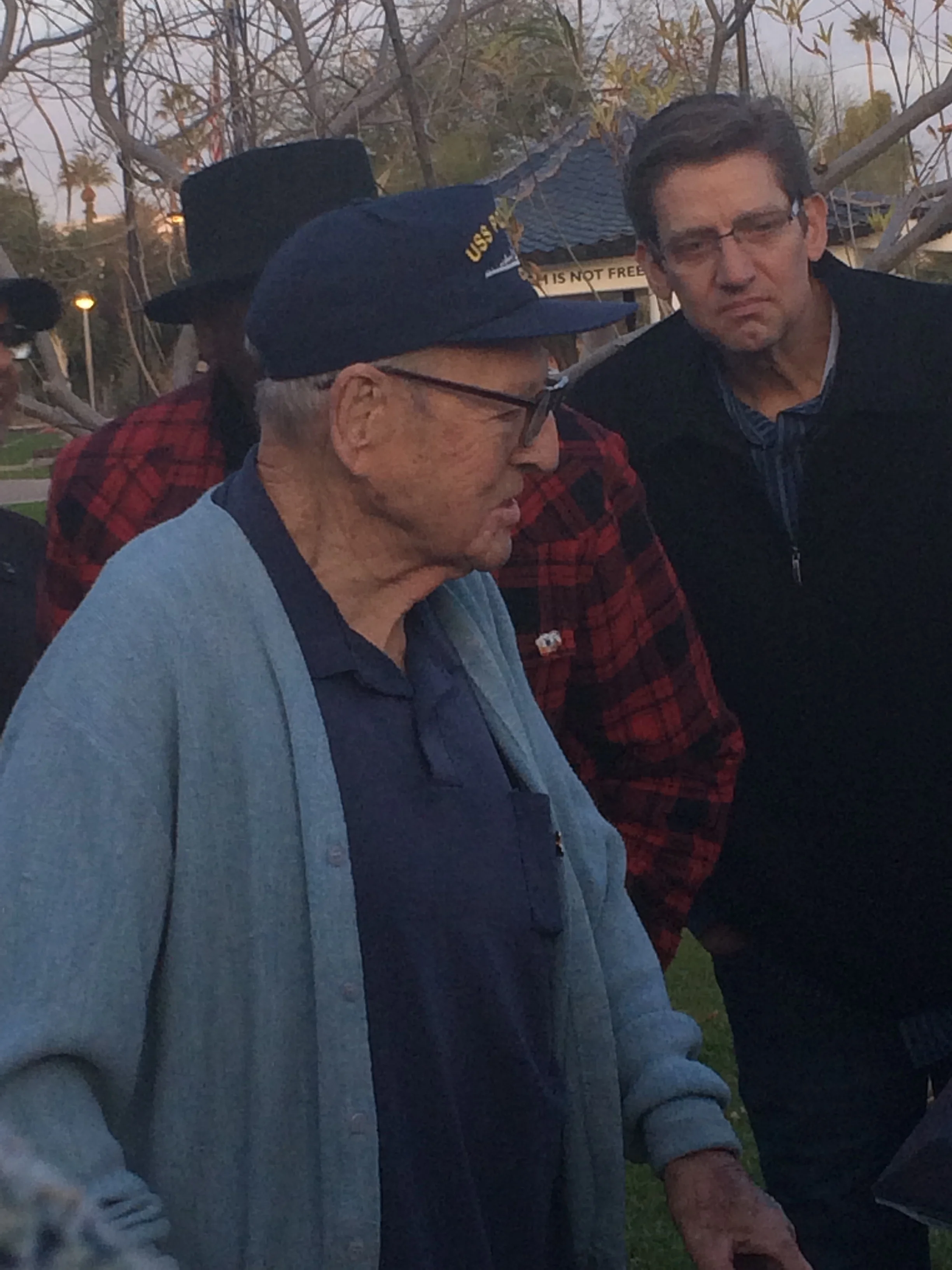 Marshall Roberts, WW2 Veteran and proud member of Squaw Peak Rotary Club