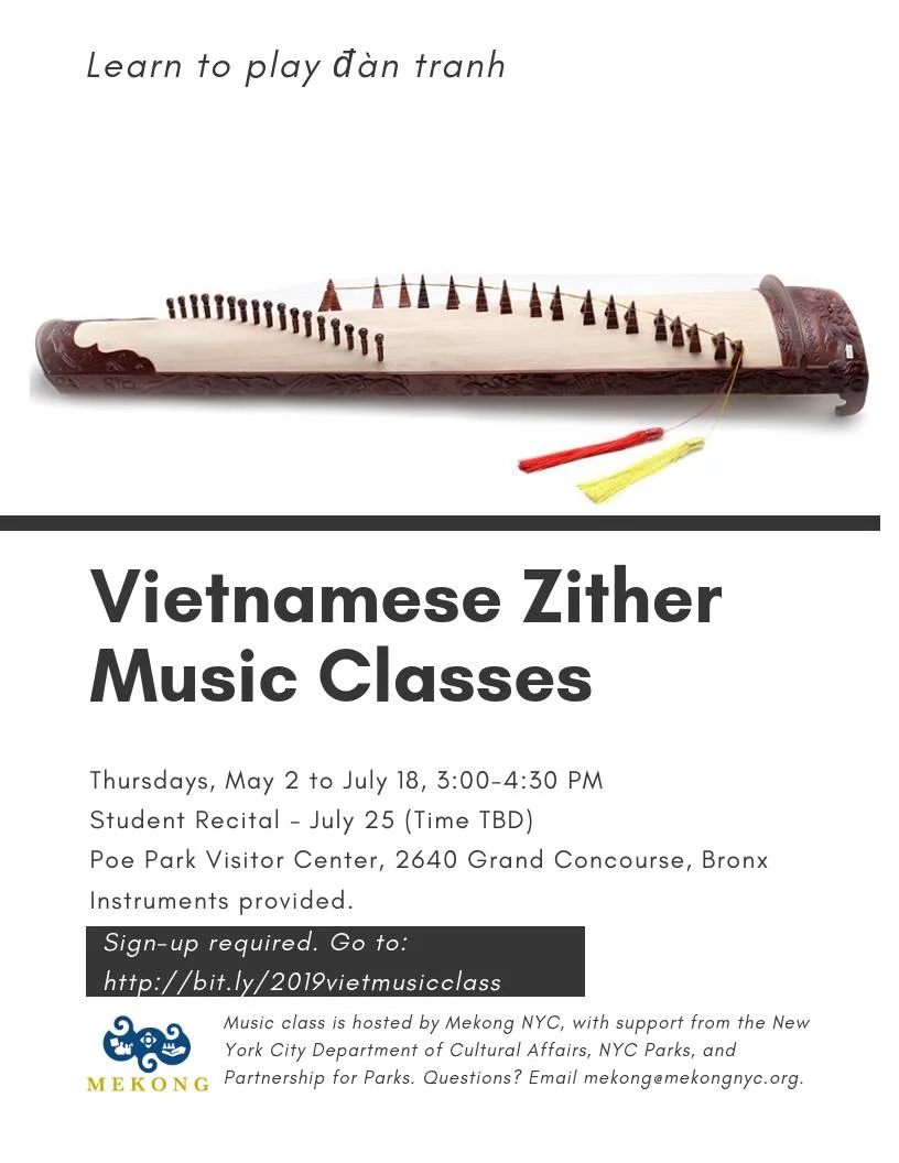 Vietnamese Zither Music Class