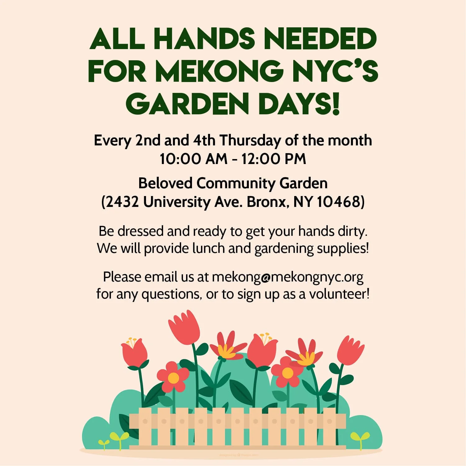 Mekong NYC Garden Day