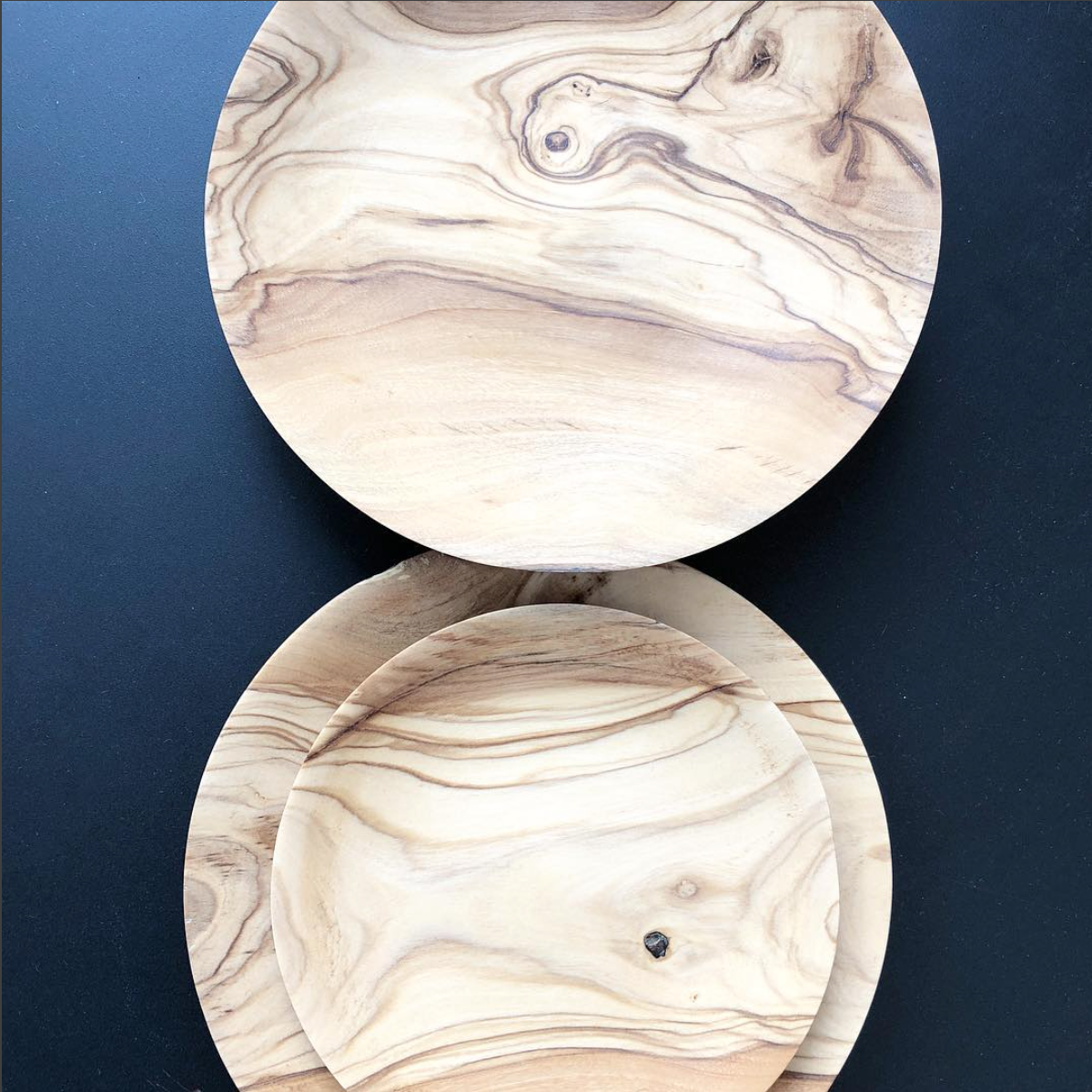 olive wood plates sharkegg