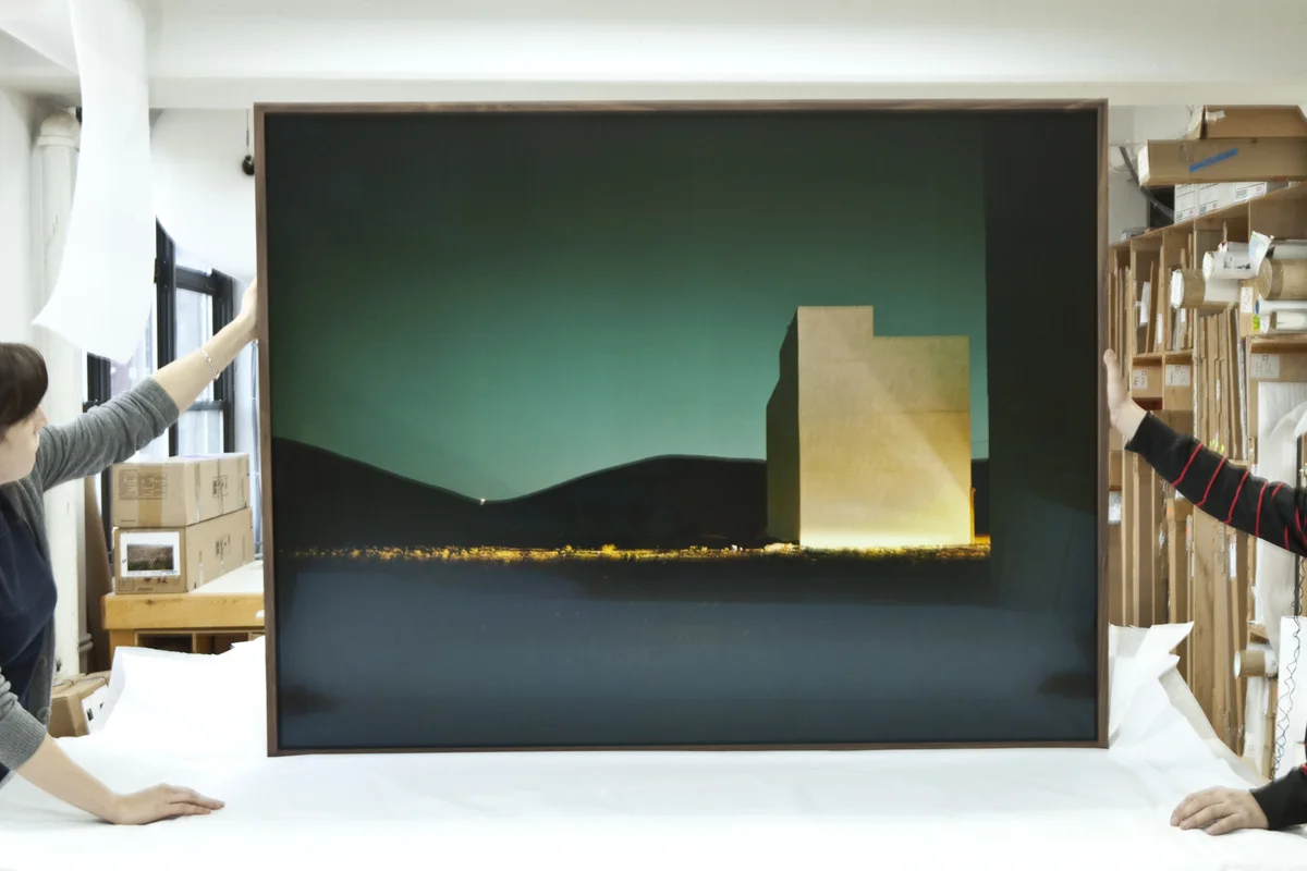 gerald forster - south of morocco - framed