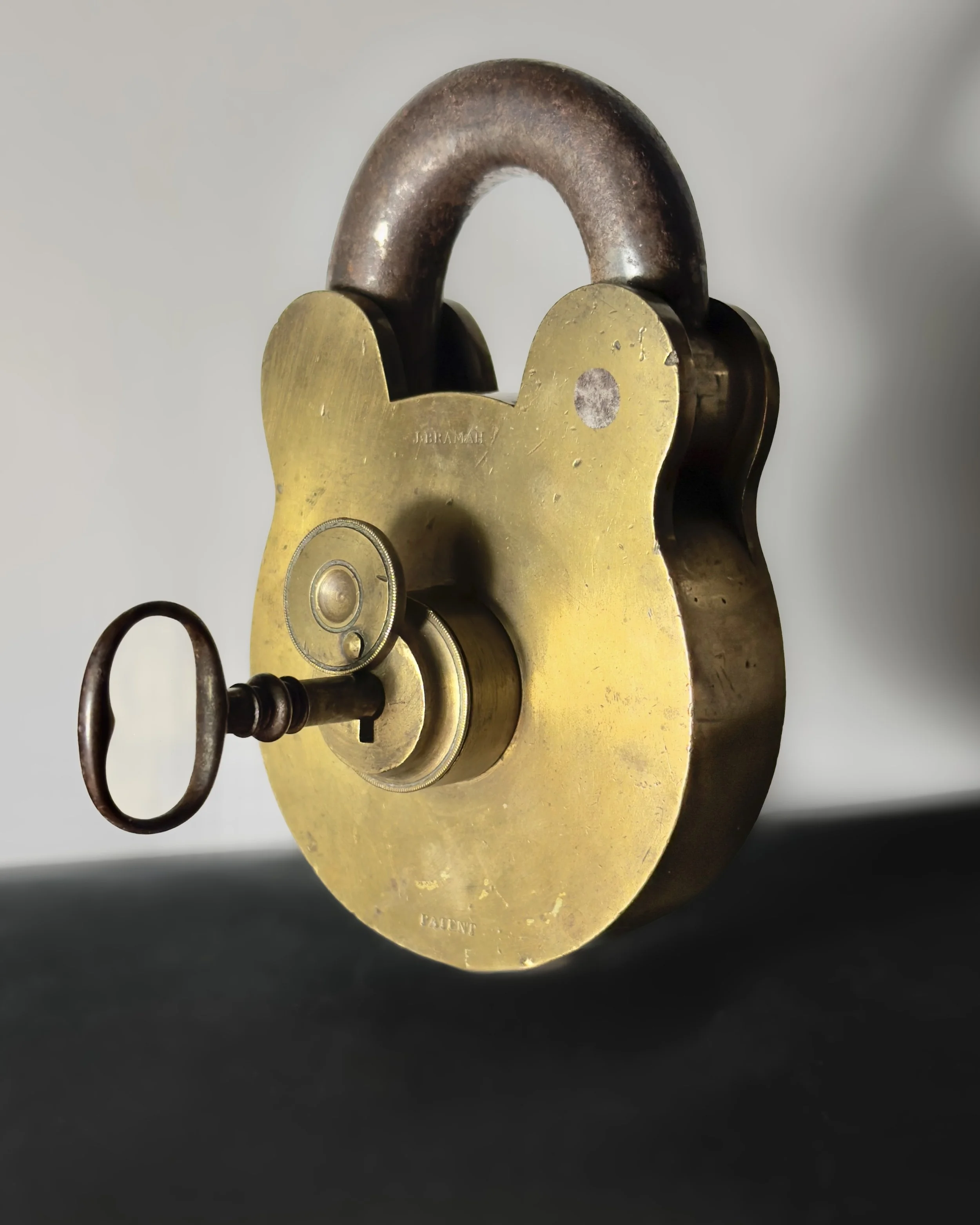 Bramah Padlock, 18th c. London