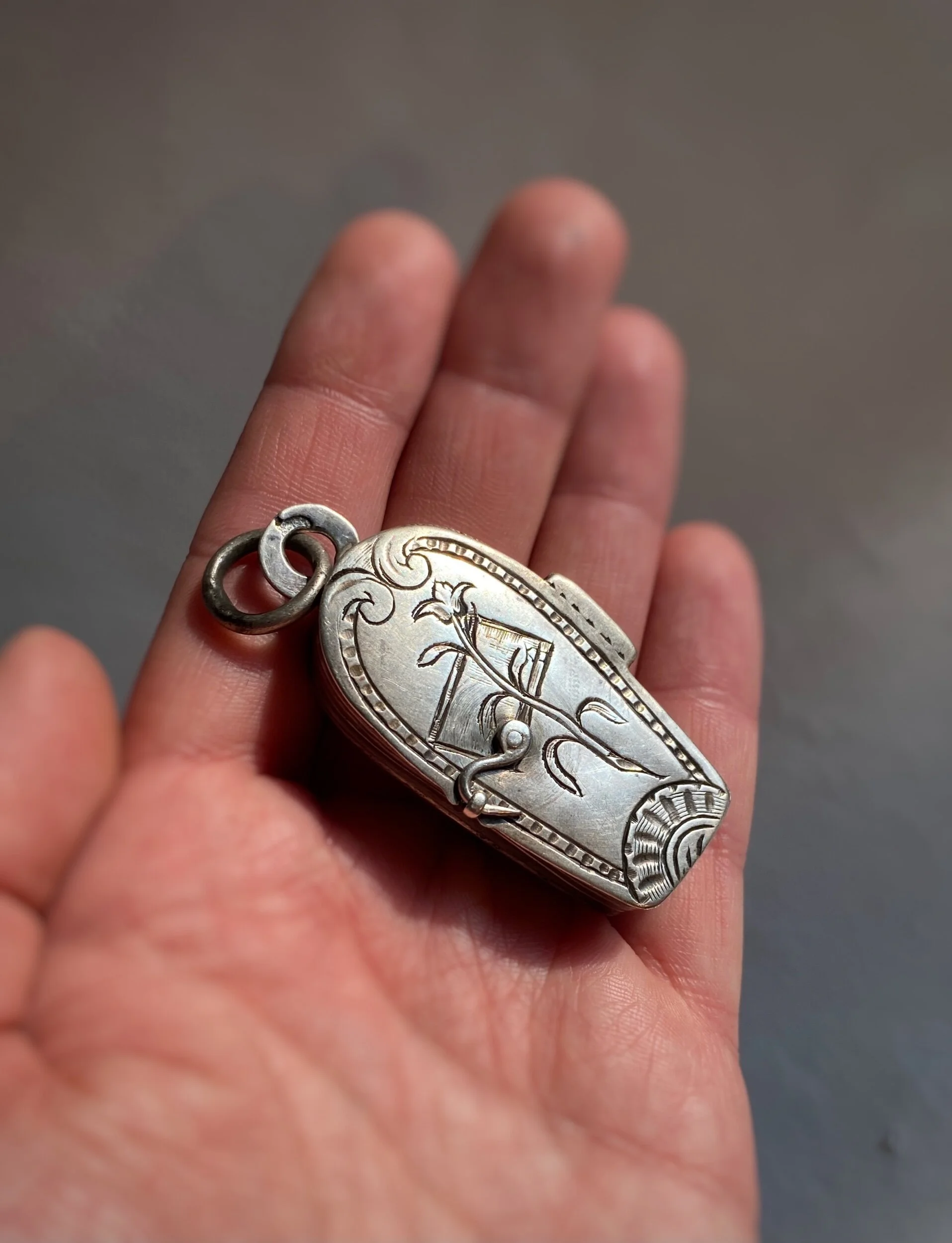 17th century virgin in case