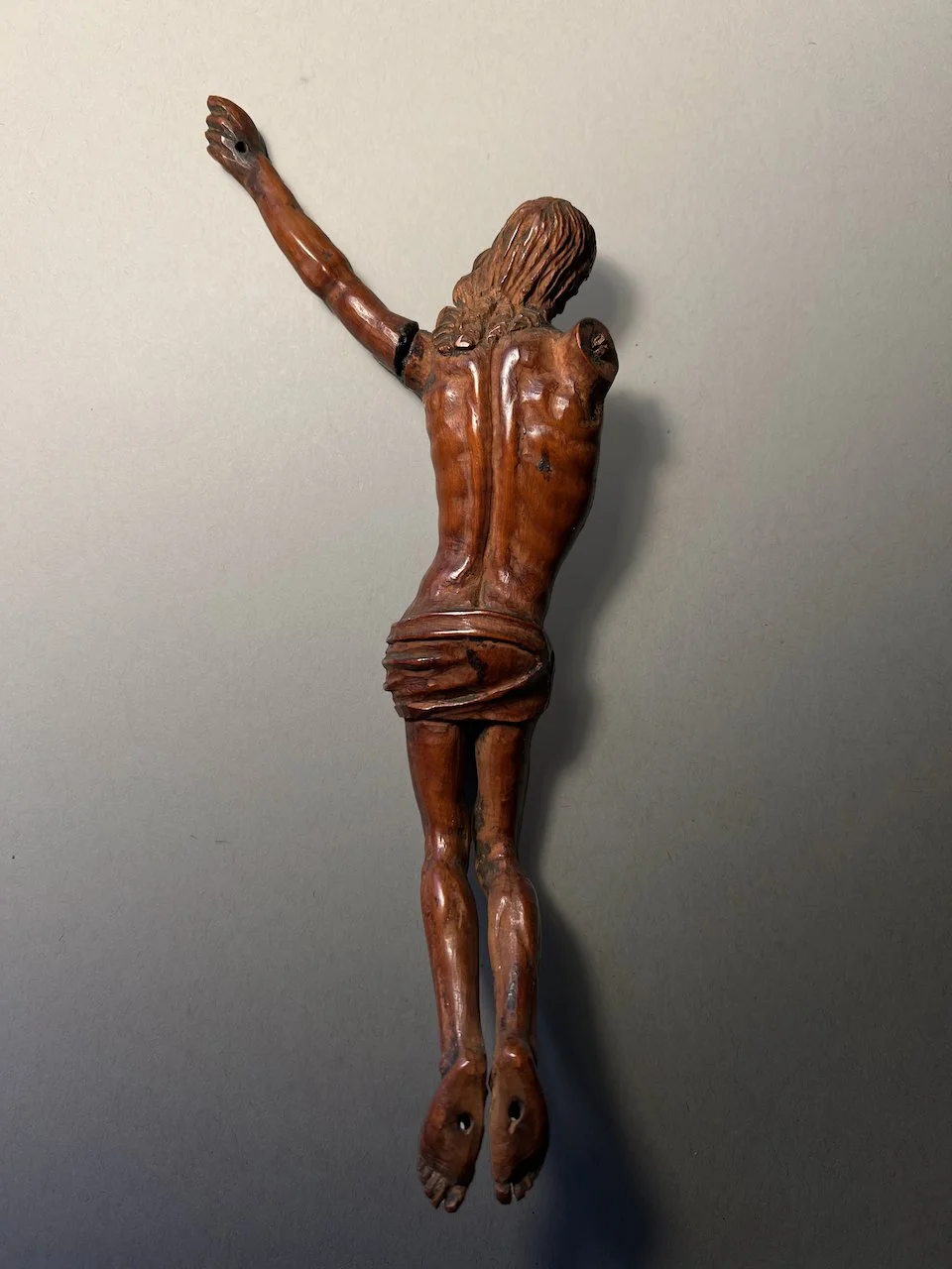 Germany Boxwood Crucifix Figure Object 17th c sq 3.jpeg