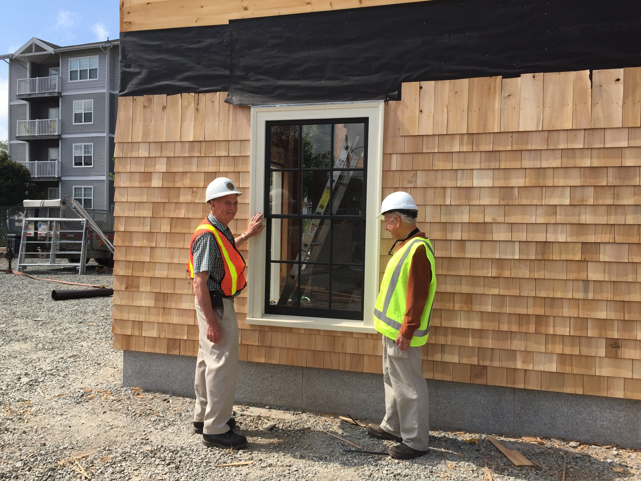 Flume House construction continues