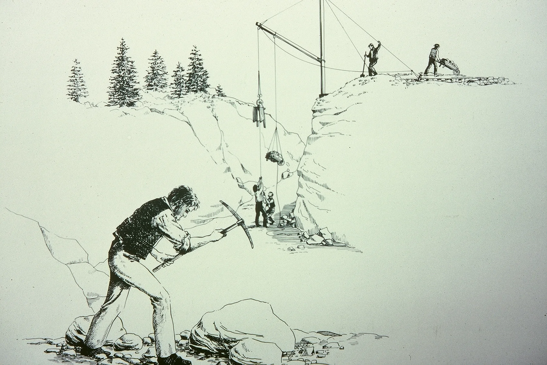 Skilled workers from Scotland hired to work on the Canal. Could they be related to you?