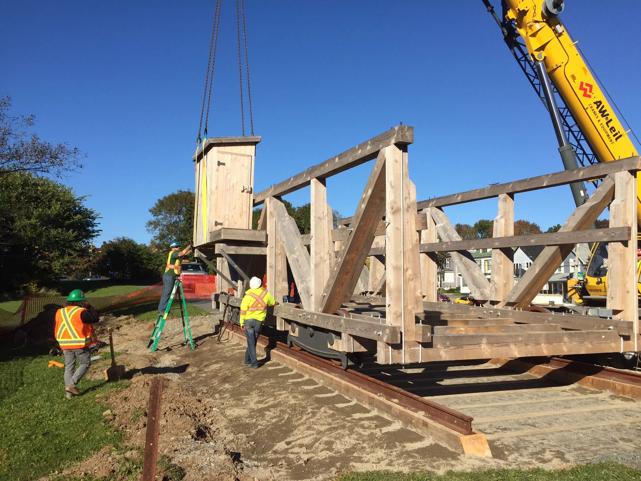 The Cradle is on site