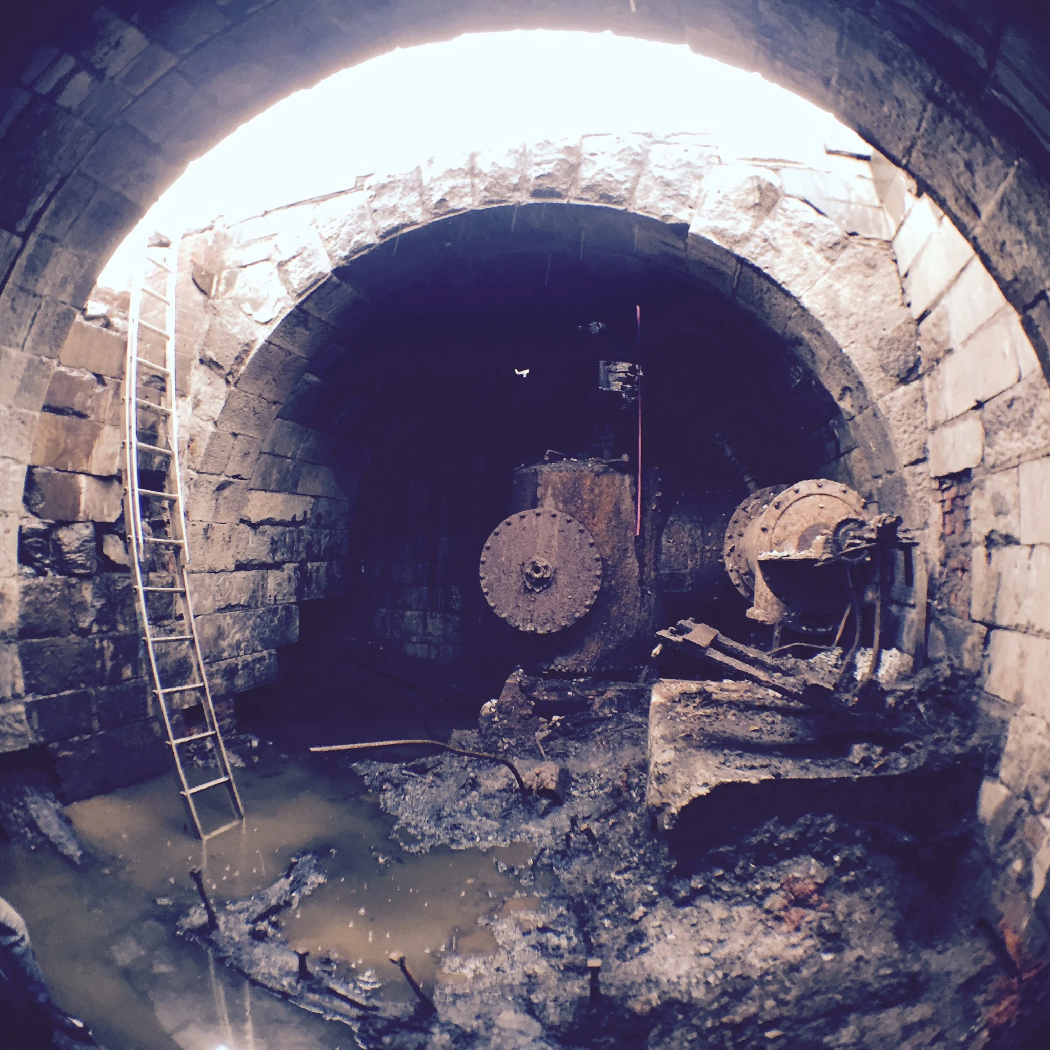 Debris removal in the turbine chamber nears completion