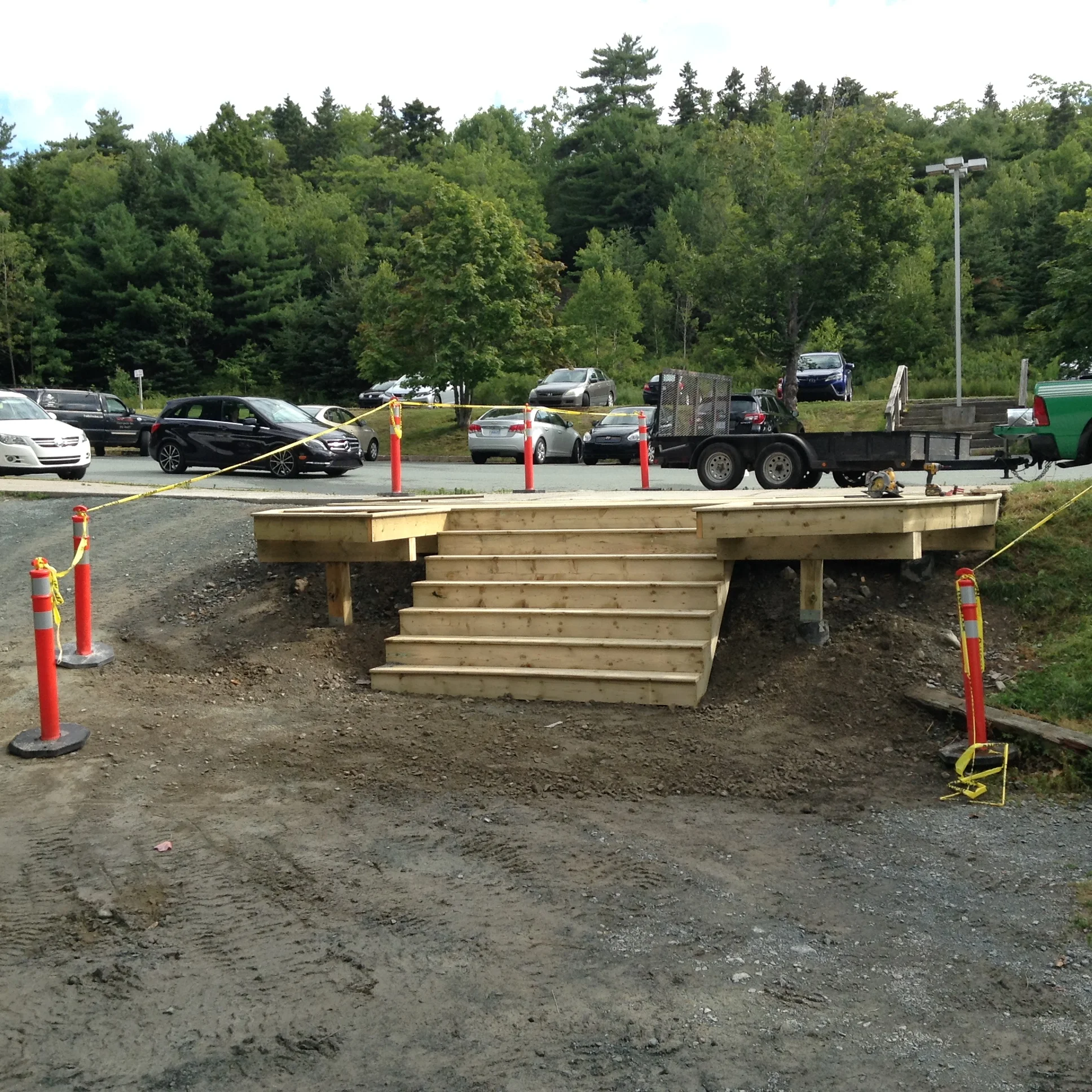 Finished Entrance to Shubie Park — Yours To Explore