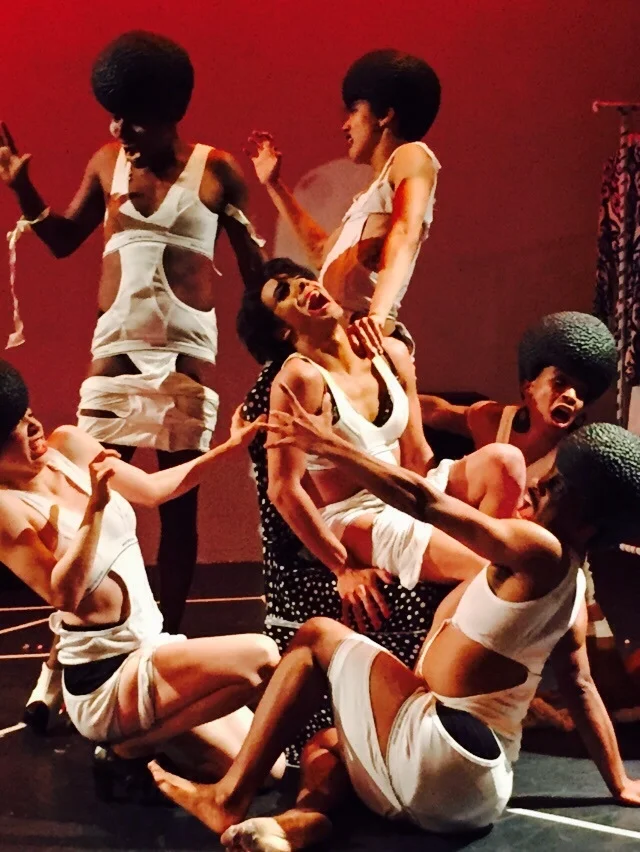 Photo by Manchildblack Conceived by Monstah Black Written by Reginald Ellis Crump Collaboratively Choreographed by The Cast Theatrical Direction: Monstah Black and Ashley Brockington Music Consultant: (partial writer and producer) Manchildblack. Video Designer: Wendell Cooper. Joey Cuellar as “Tucker” Johnnie “Cruise” Mercer as “Dezi & Trigger” Alicia Dellimore as “Decay” Benedict Nguyen as “Bubbles”