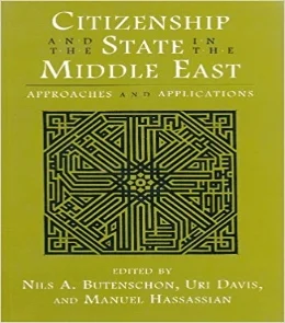 Nils August B utenschøn, Uri Davis and Manuel Sarkis Hassassian, Citizenship and the State in the Middle East: Approaches and Applications Contemporary issues in the Middle East (Syracuse University Press, 2000) 158. BAX1920-1