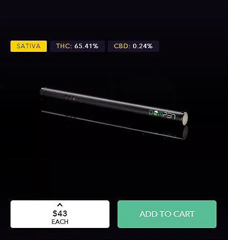 California Citrus All-In-One Vape Pen - DomPen