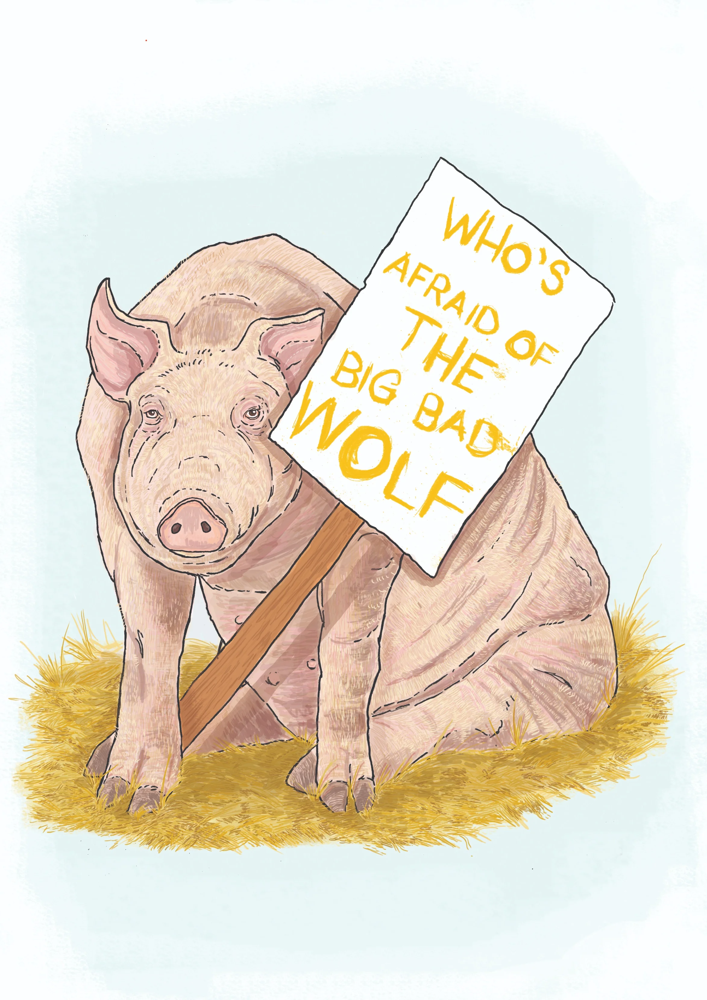 WHO'S AFRAID OF THE BIG BAD WOLF