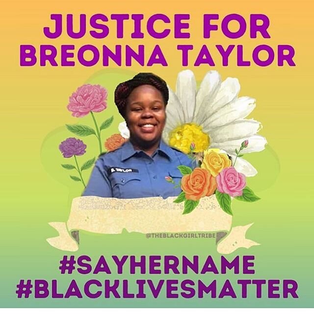 Unsurprisingly and unfortunately, there is less national news and media alarm about #BreonnaTaylor | #resist #resistracism #genderedracism #sayhername #Blackliveatter #justice | repost from @theblackgirltribe