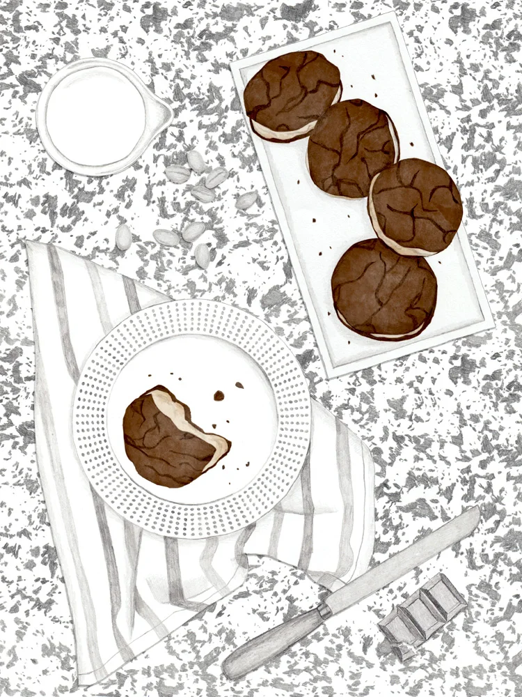 Erdnussbutter Cookies, Rezept, Blog, Kuchen, www.newcakesotnheblock.com