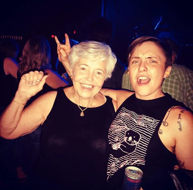 Classic hanging out at a Led Zeppelin cover band concert with your badass mama #leoseasonforever #whywasntitlezzepplin #patgoeswest