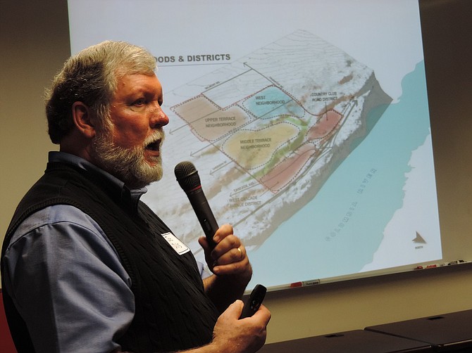 Consultant Joe Dills of Angelo Planning Group