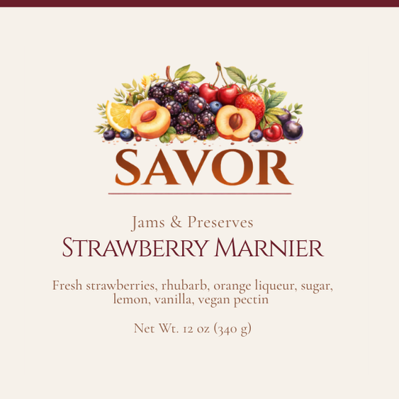 Strawberry Marnier Preserve