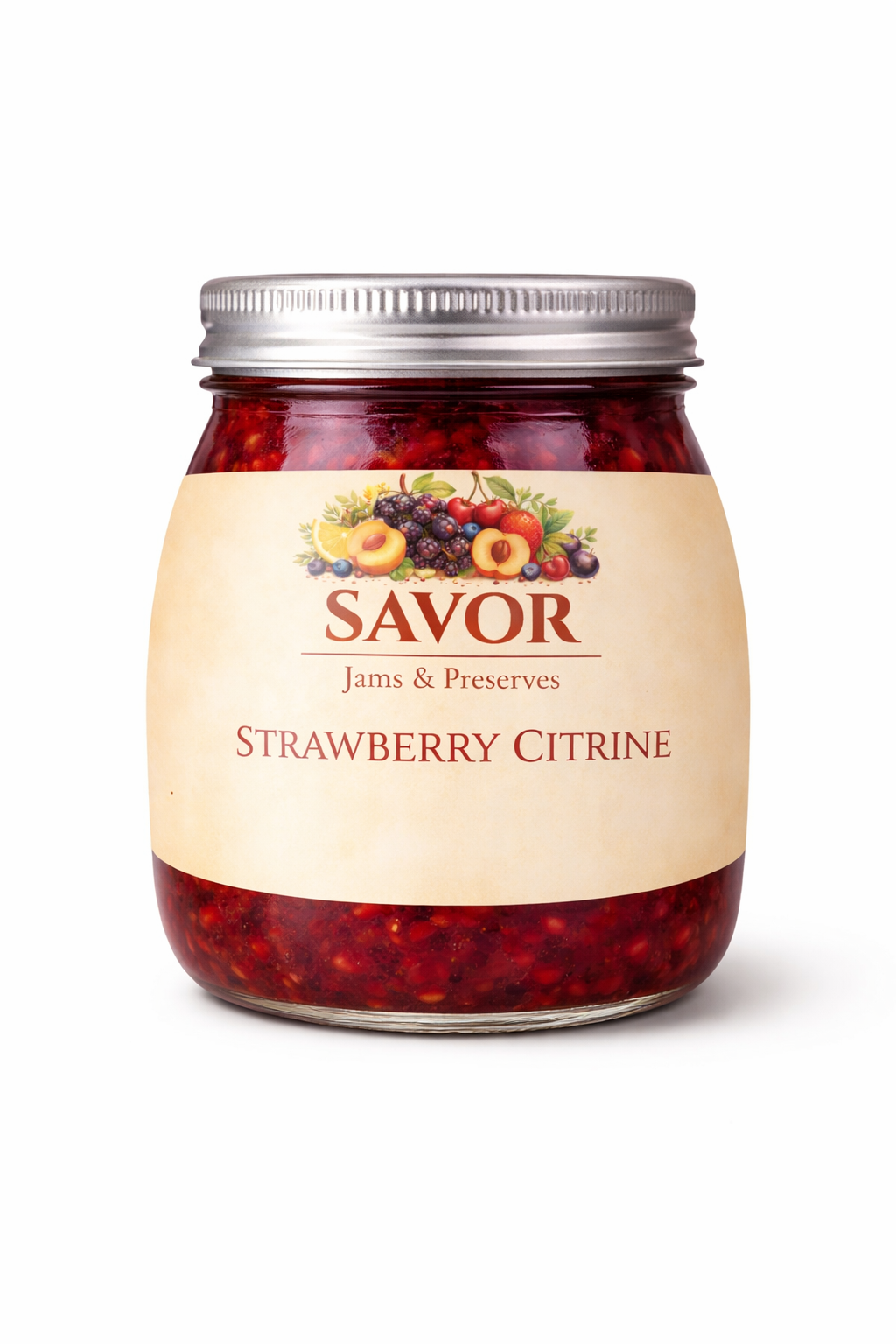 Strawberry Citrine Preserves