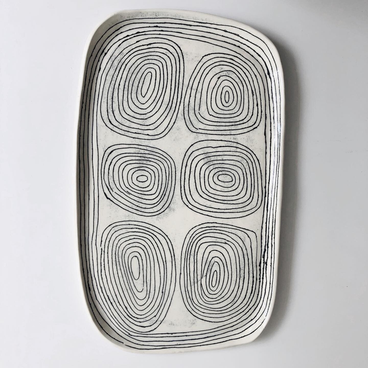 black and white platters in the webshop now. link in profile.