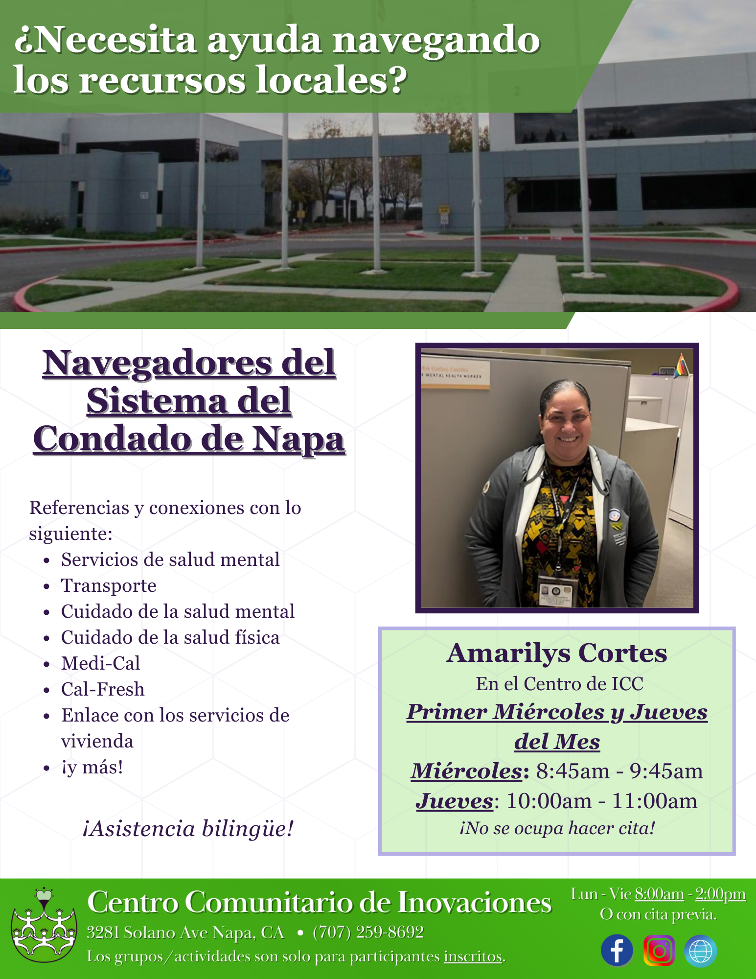 Activities & Groups — Innovations Community Center | Napa County