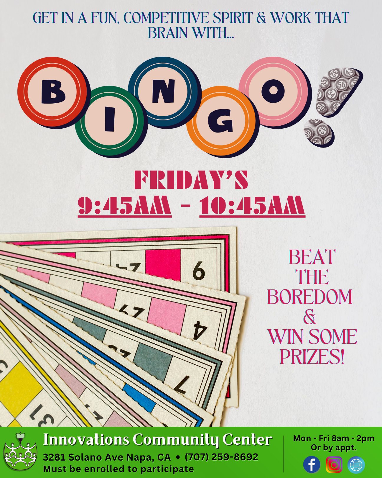 Grey and Orange Minimalist Bowling Night Poster.png