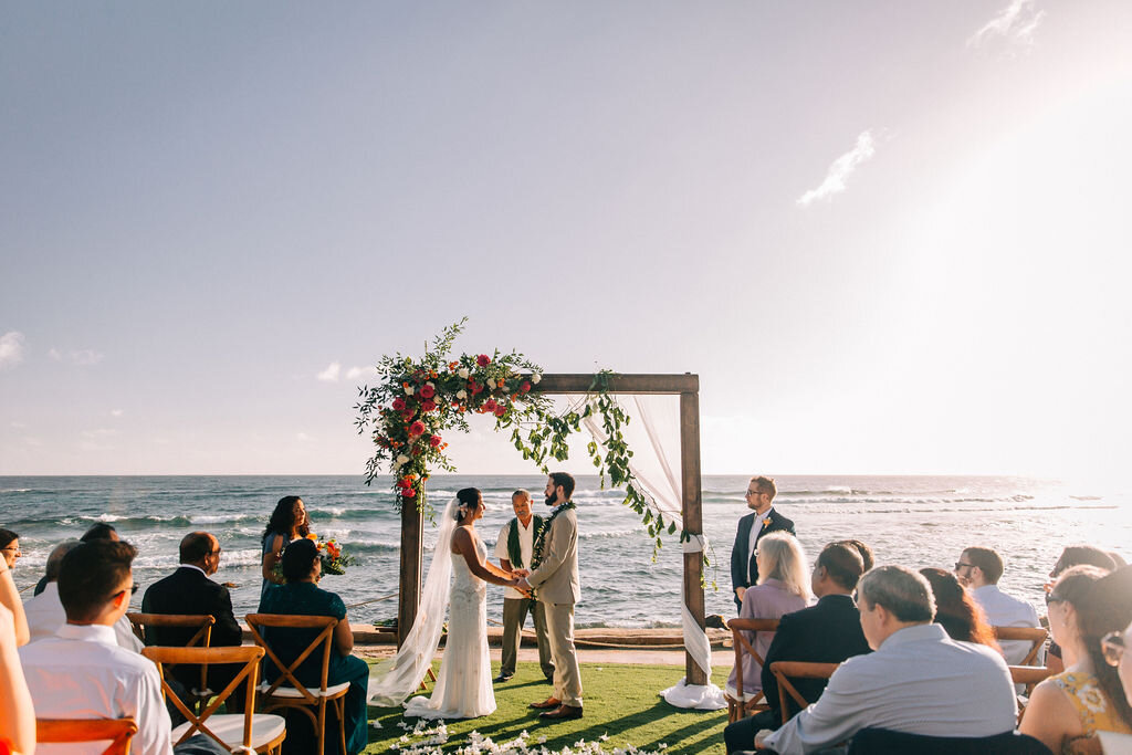  Beach House Restaurant, Koloa, Hawaii Wedding