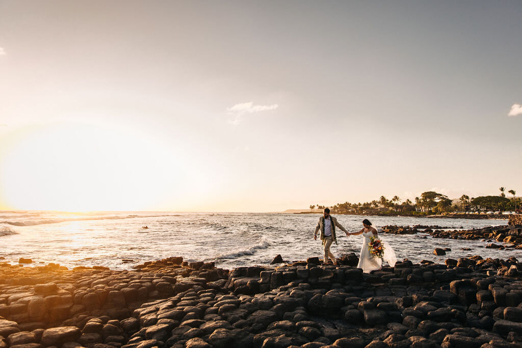  Beach House Restaurant, Koloa, Hawaii Wedding