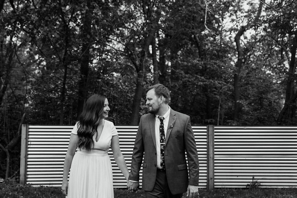 champaign illinois backyard wedding