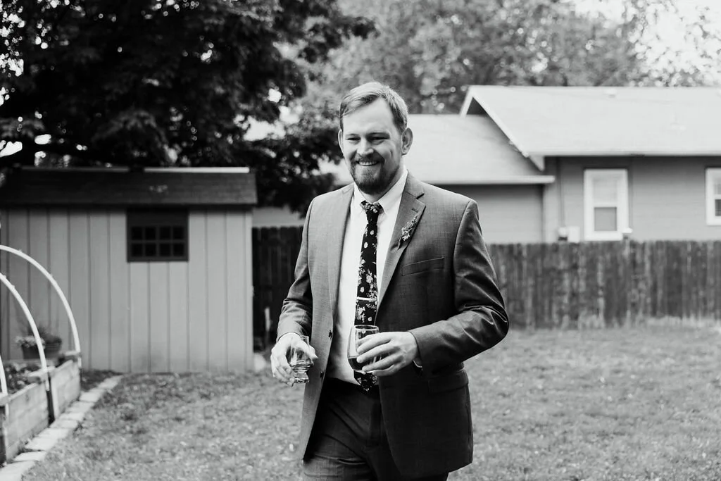 champaign illinois backyard wedding