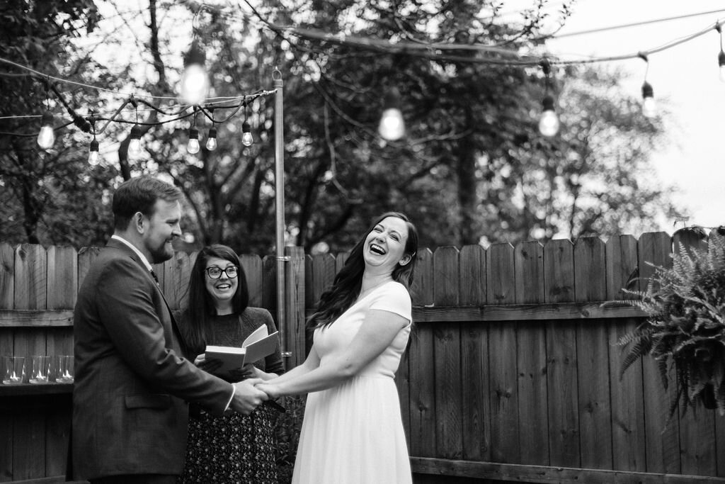 champaign illinois backyard wedding